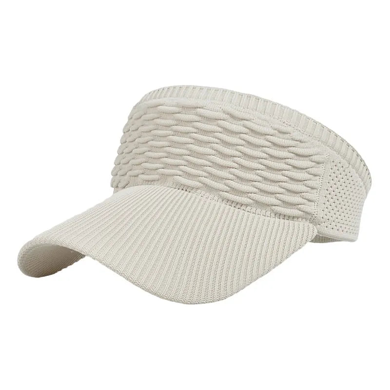 🤍Women's High Ponytail Sun Visor Hat