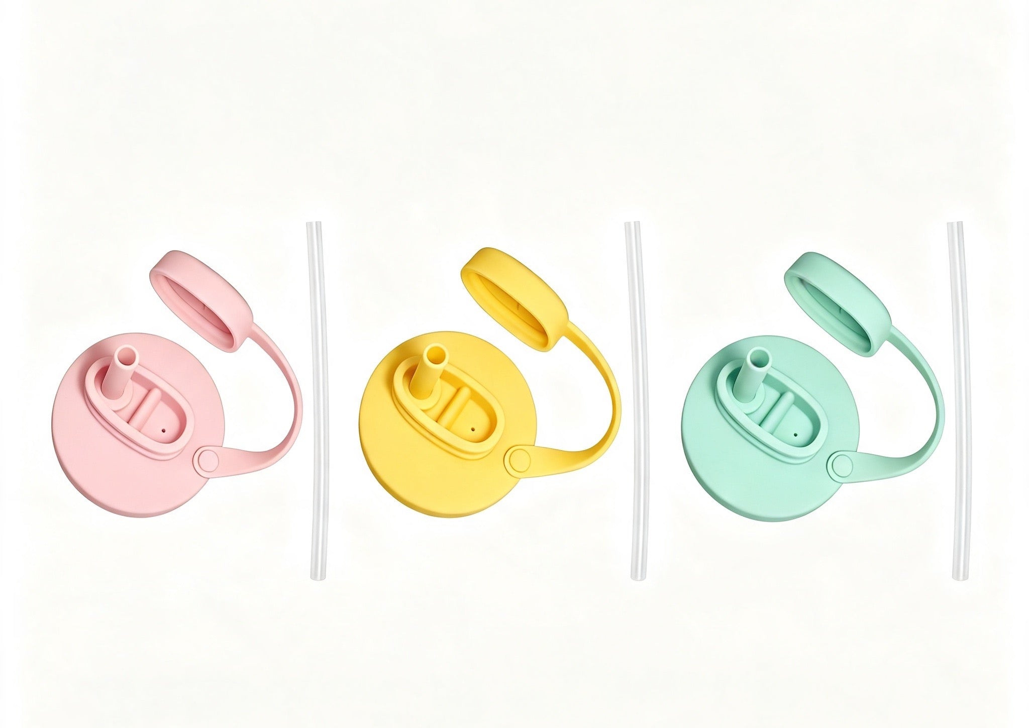 Spill-Proof Can Lid & Straw