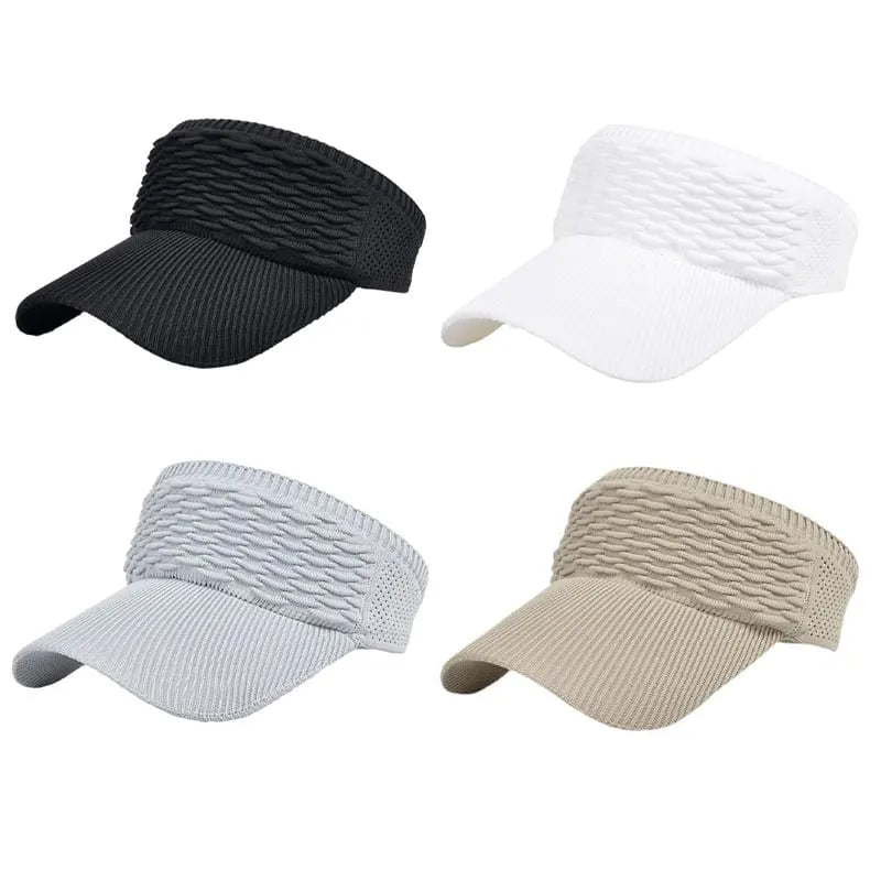 🤍Women's High Ponytail Sun Visor Hat