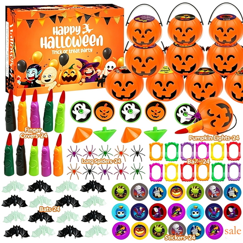 144PCS Halloween Toy and Gift Set for Kids