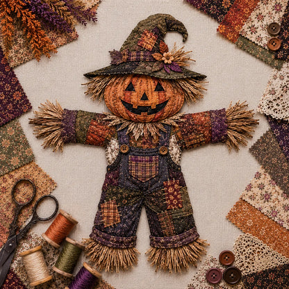 🎃 Halloween Patchwork Scrap Fabric DIY Kit