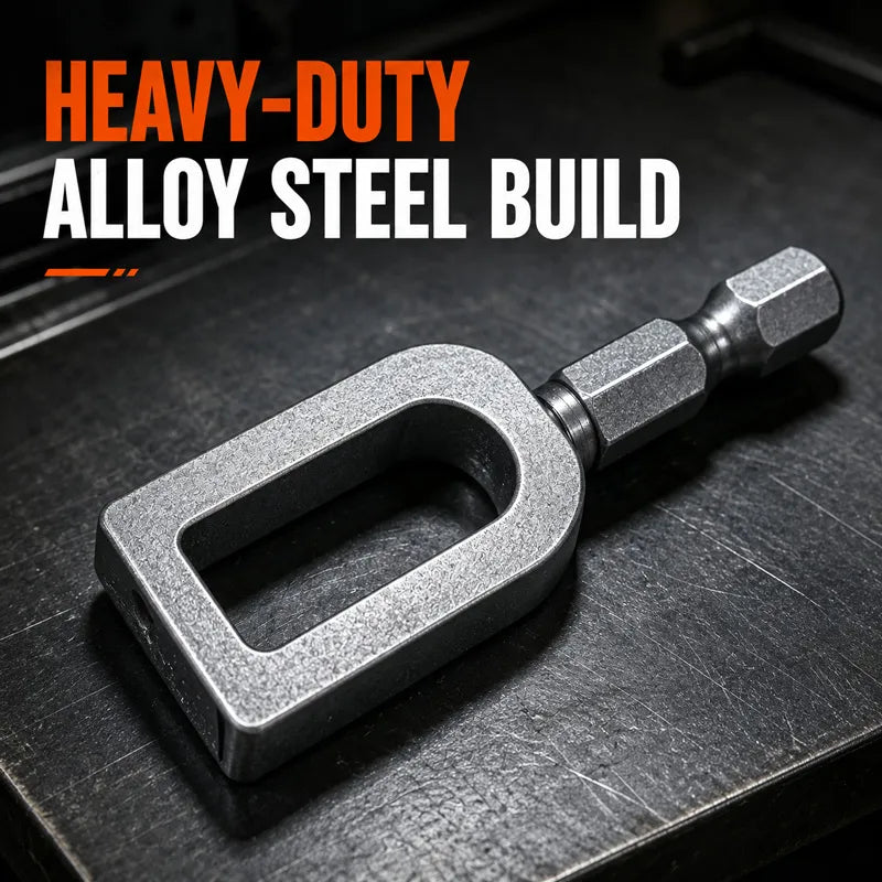 🧰 Steel Wire Twisting Tool for Drill- Fast Tightening & Auto Trimming Wire Twist Attachment