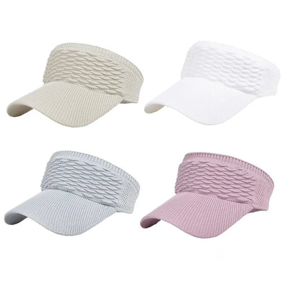 🤍Women's High Ponytail Sun Visor Hat
