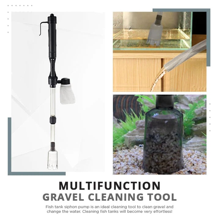 🐠 Get 50% Off Now! Electric aquarium gravel cleaner – Fast, Easy Tank Cleaning 🐟