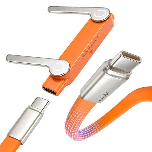 🔥🔥Fast-Charging Cable with Detatchable Stand