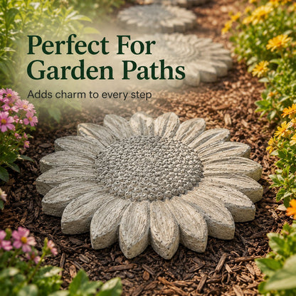 🌻Reusable Sunflower Stepping Stone Mold