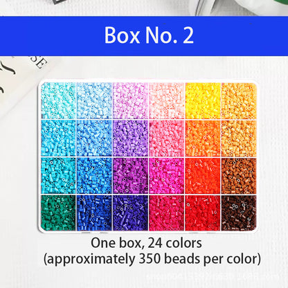 DIY Fuse Bead Craft Kit, Pixel Art Handmade Toy Set, Make Keychains, Framed Art & 3D Ornaments, Educational Craft Gift for Kids