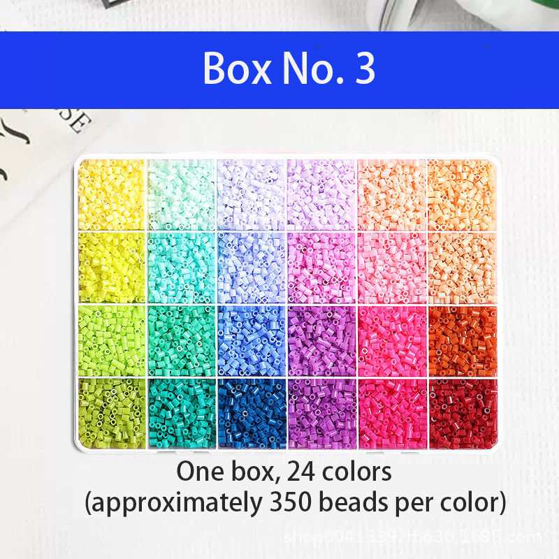 DIY Fuse Bead Craft Kit, Pixel Art Handmade Toy Set, Make Keychains, Framed Art & 3D Ornaments, Educational Craft Gift for Kids