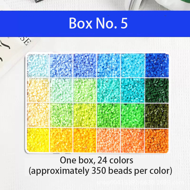 DIY Fuse Bead Craft Kit, Pixel Art Handmade Toy Set, Make Keychains, Framed Art & 3D Ornaments, Educational Craft Gift for Kids