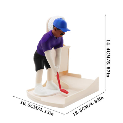 Golfer-Shaped Bottle Opener – Fun "Swing" Beer Opener, Novelty Gift for Golf Enthusiasts, Bar Tabletop Ornament