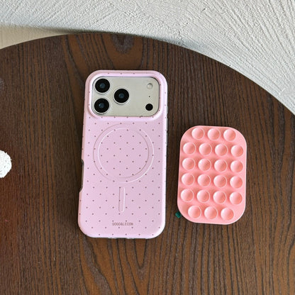 Sticking to your phone, stabilizing your mood—a healing custom suction case that saves your hands from chaos.