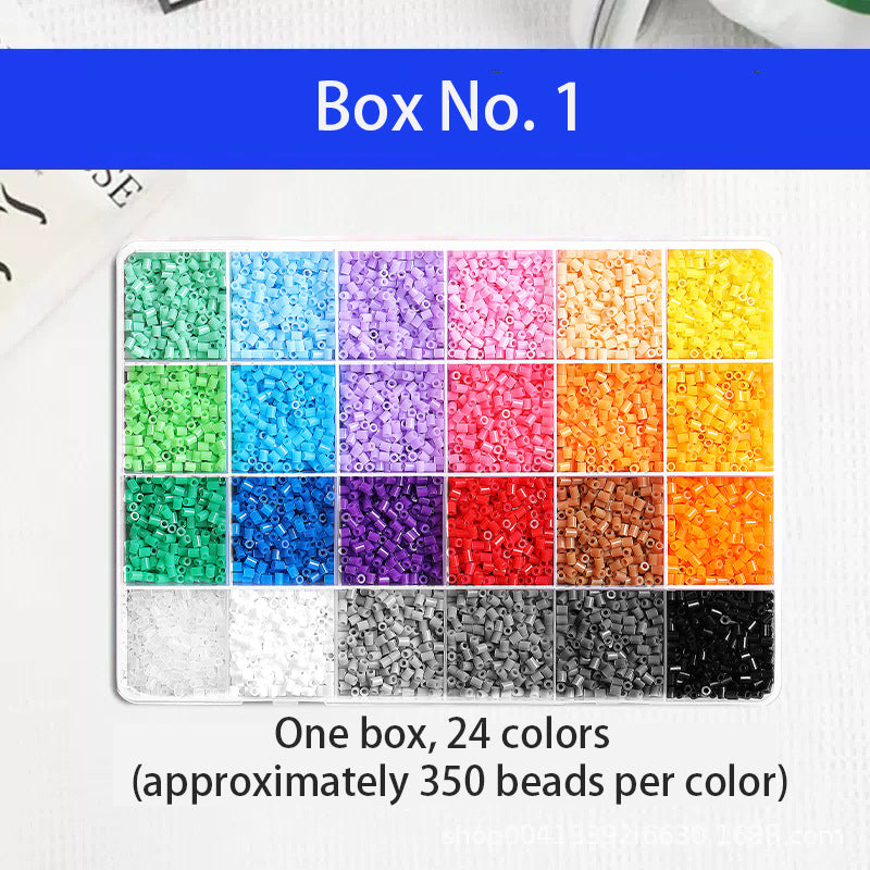 DIY Fuse Bead Craft Kit, Pixel Art Handmade Toy Set, Make Keychains, Framed Art & 3D Ornaments, Educational Craft Gift for Kids
