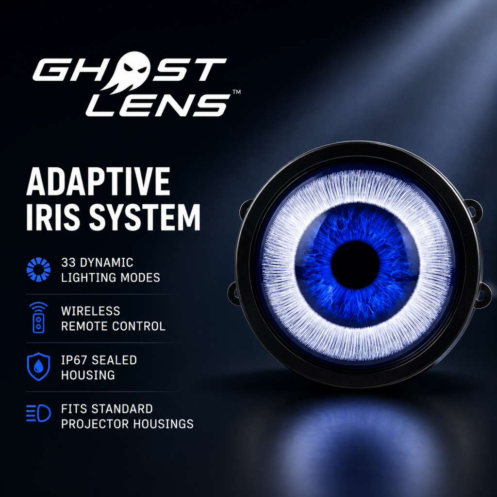 GhostLens Demon Eye LED Headlight Kit