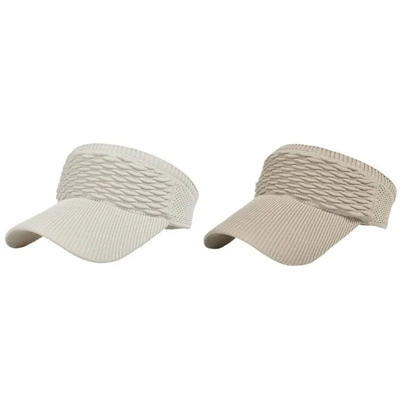 🤍Women's High Ponytail Sun Visor Hat