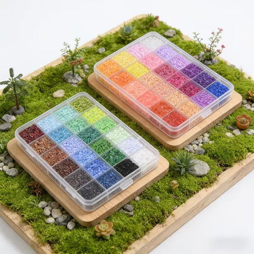 264 Colors DIY Fuse Bead Craft Kit, Pixel Art Handmade Toy Set, Make Keychains, Framed Art & 3D Ornaments, Educational Craft Gift for Kids