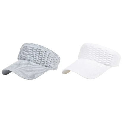 🤍Women's High Ponytail Sun Visor Hat