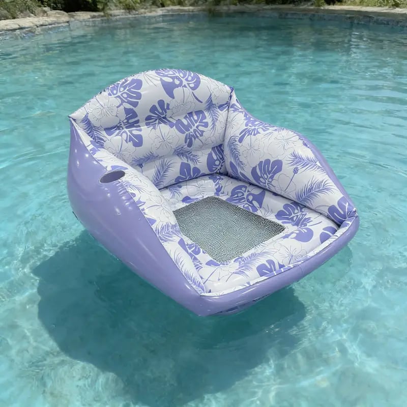 🛋️ 3-in-1 Inflatable Pool Lounge Chair