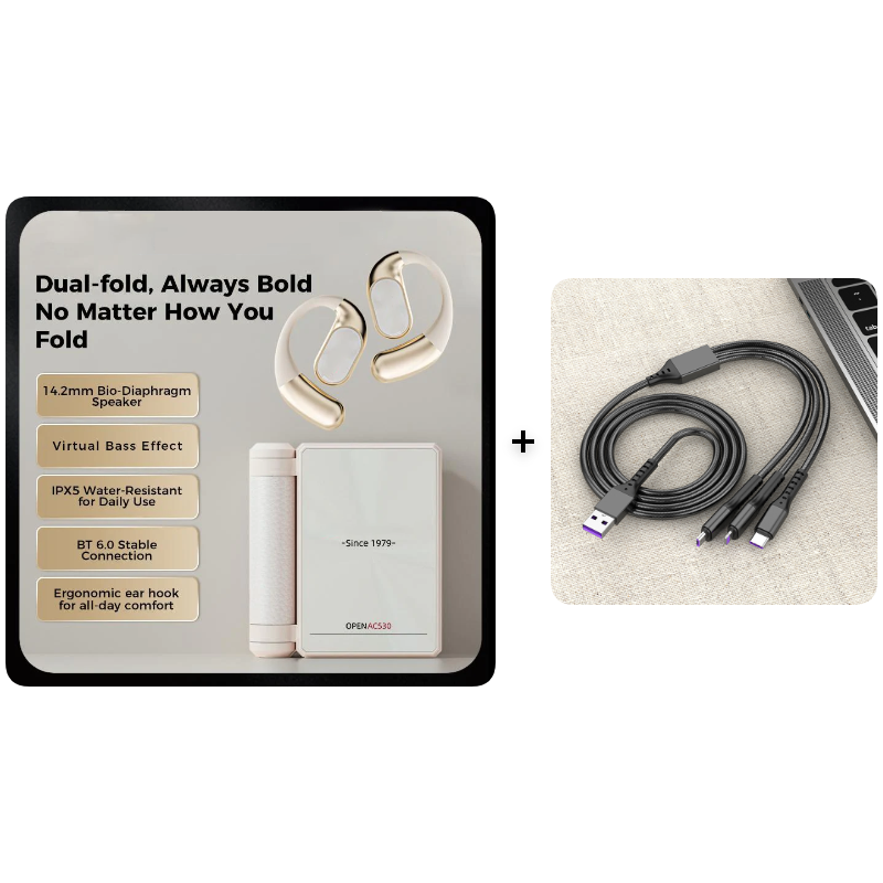 Wireless Noise-Canceling Bluetooth 6.0 Earbuds