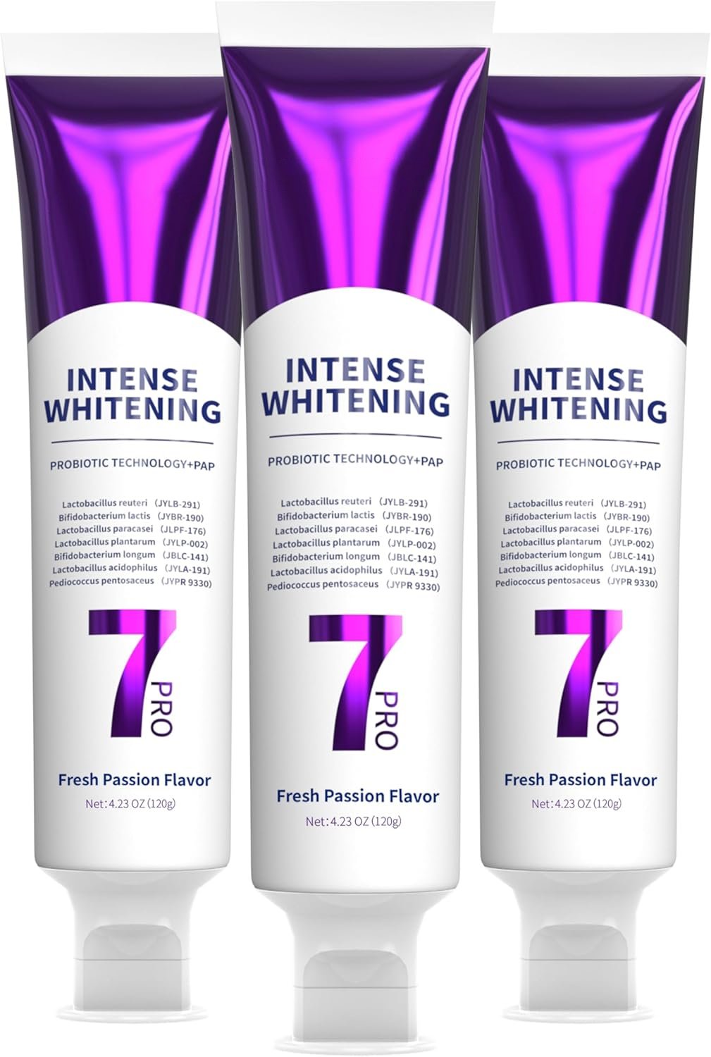 New 7-Pro Intensive Toothpaste | Upgraded Purple Formula with 7 Probiotics | Deep Enamel Repair & Long-Lasting Freshness#dealsforyoudays