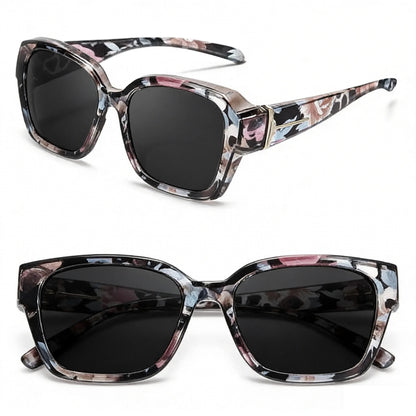 🎉😎2026 New Polarized UV400 Protection Trendy Round Cat-eye Sunglasses 🕶️