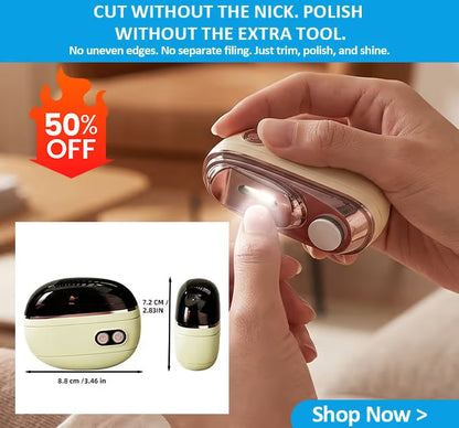 2-in-1 Electric Nail Clipper