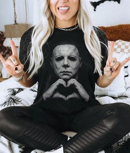 Halloween Heart 100% Cotton T-Shirt