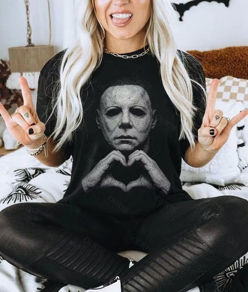 Halloween Heart 100% Cotton T-Shirt