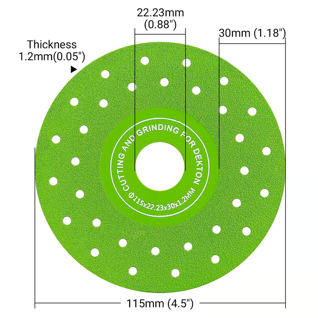 Professional 4.5" Ultra-Thin Diamond Precision Grinding Discs
