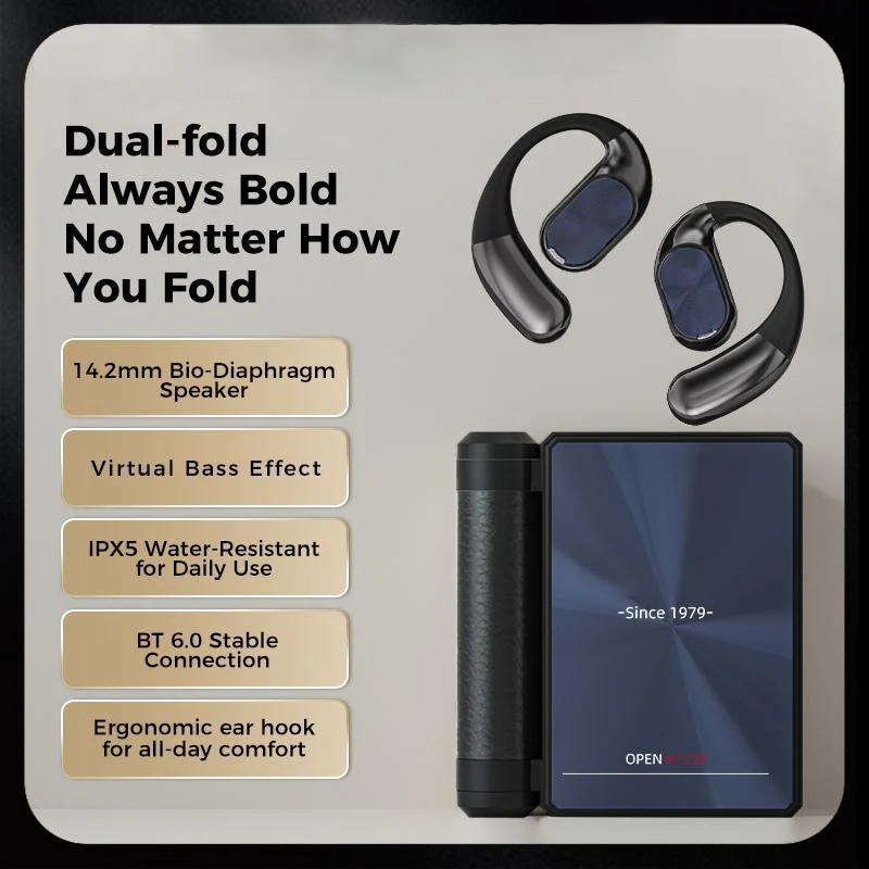 Wireless Noise-Canceling Bluetooth 6.0 Earbuds