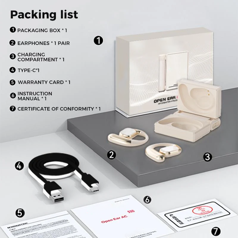 Wireless Noise-Canceling Bluetooth 6.0 Earbuds
