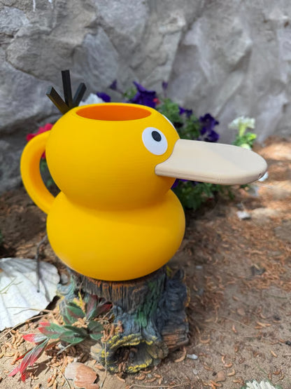🦆 Headache Squad to the Rescue! 3D Printed Psyduck Watering Can – Every splash heals your mood with its goofy charm🌿✨