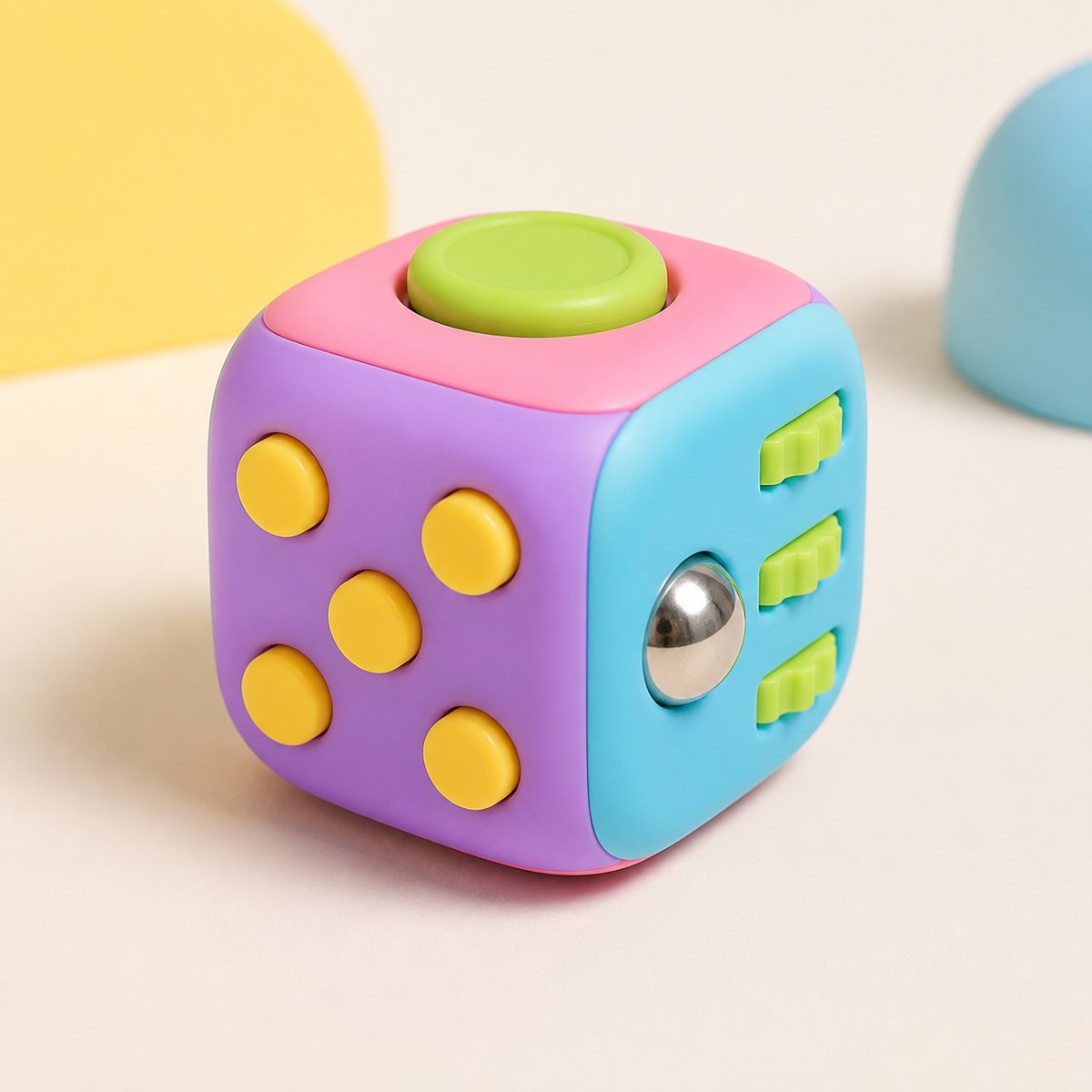 Soft Squeeze Fidget Cube