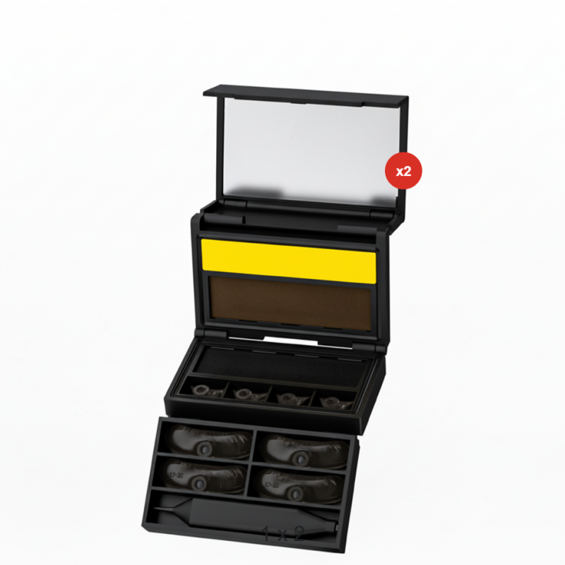 🥳2026 HOT SALE🥳💋50K+ SOLD!🔥 50% OFF!3-in-1 Kit: Eyeliner and Lower Lash Stamp