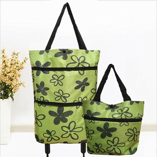 📢📢50% OFF !! ⏰2-in-1 Foldable Shopping Cart