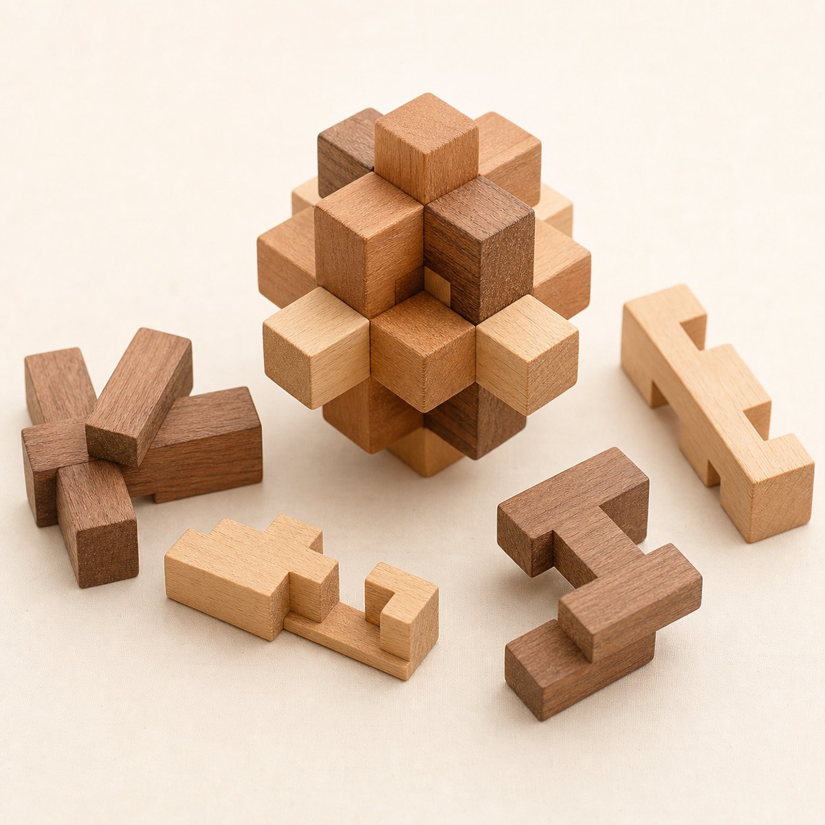 Wooden Mini Puzzle